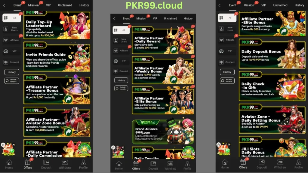 PKR99 Game Bonuses